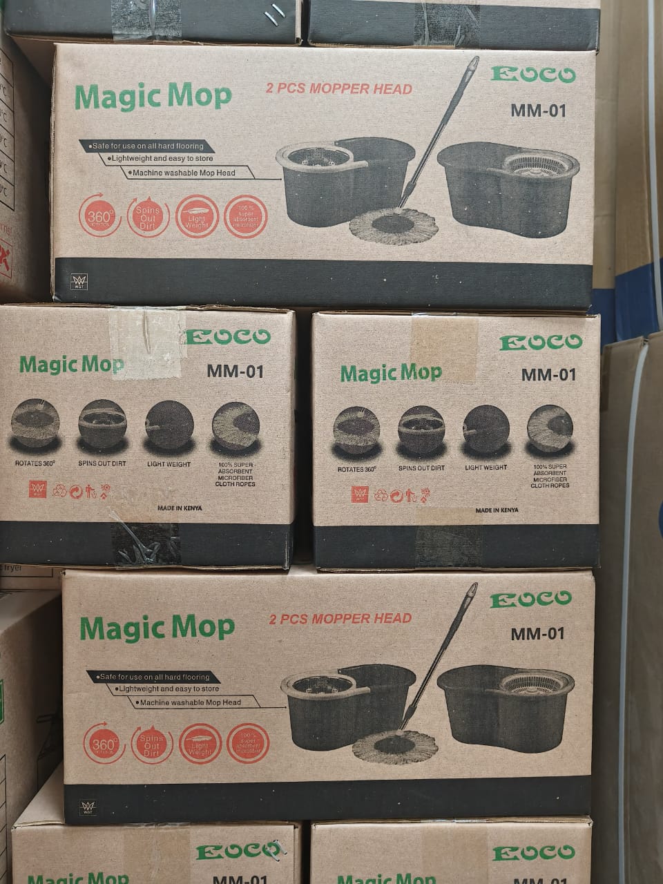 Eoco Spin Mop – 360° Rotating Cleaning System
