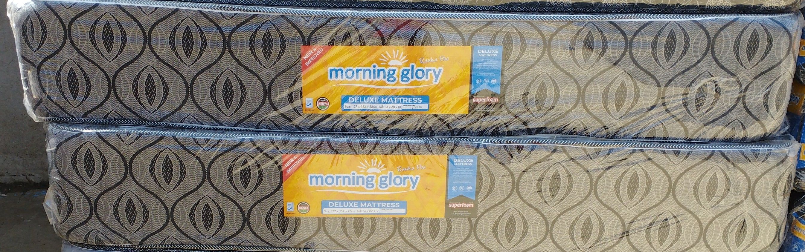 5×6×10 inch quilted Morning Glory Superfoam Medium mattress