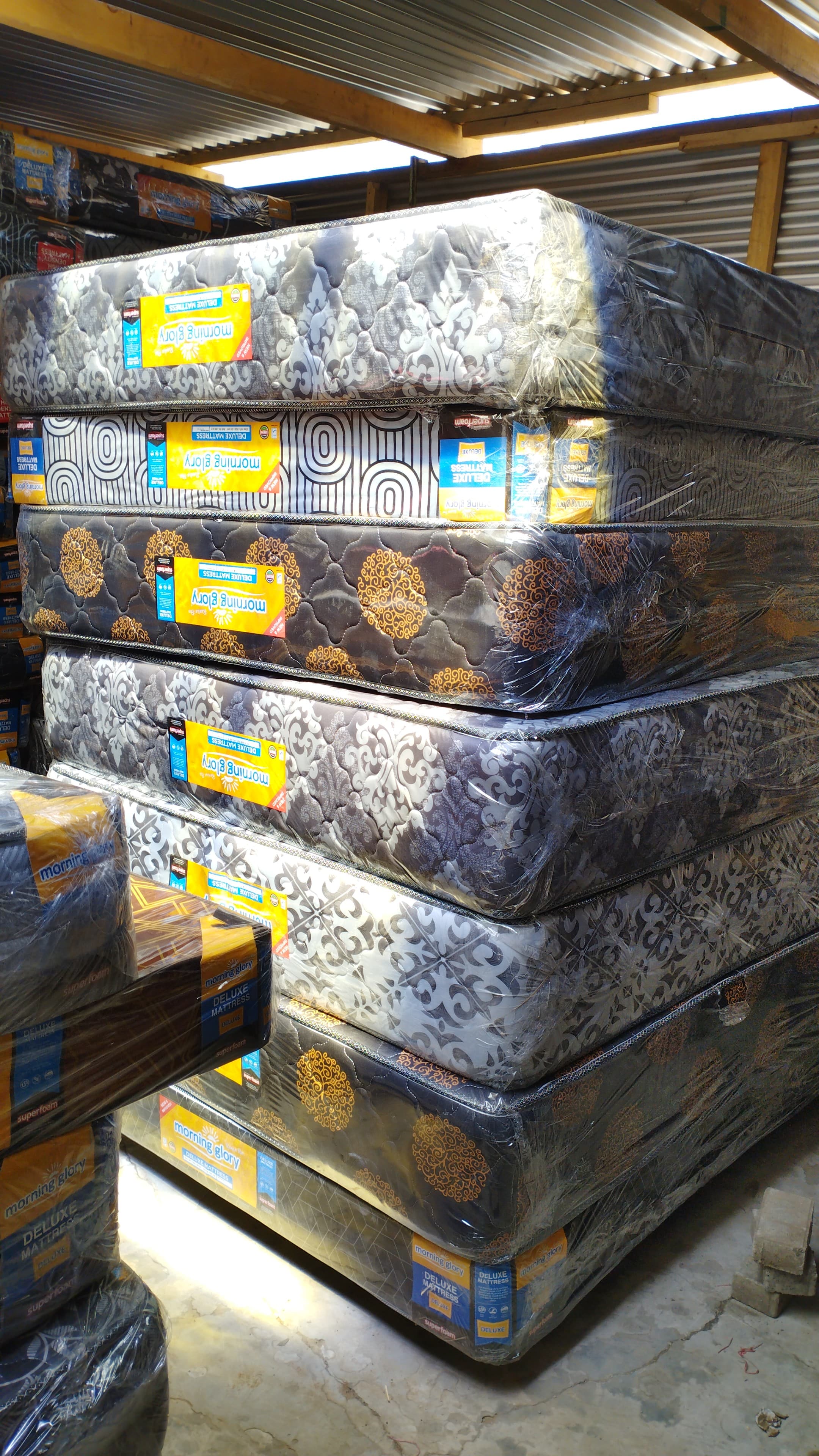 5×6×12 inch quilted Morning Glory Superfoam mattress