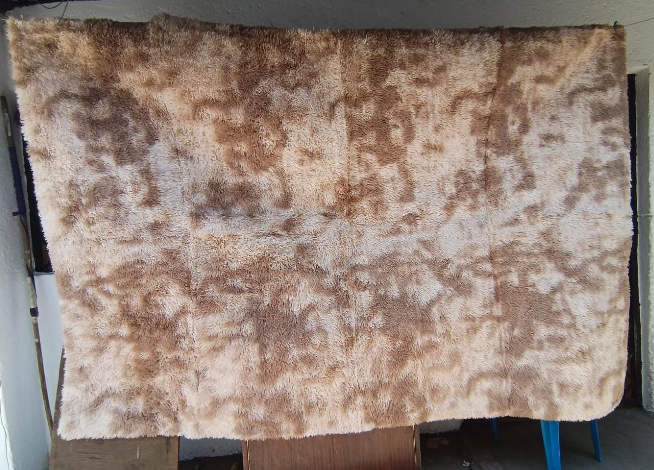 7by10 ft new design patched fluffy carpet