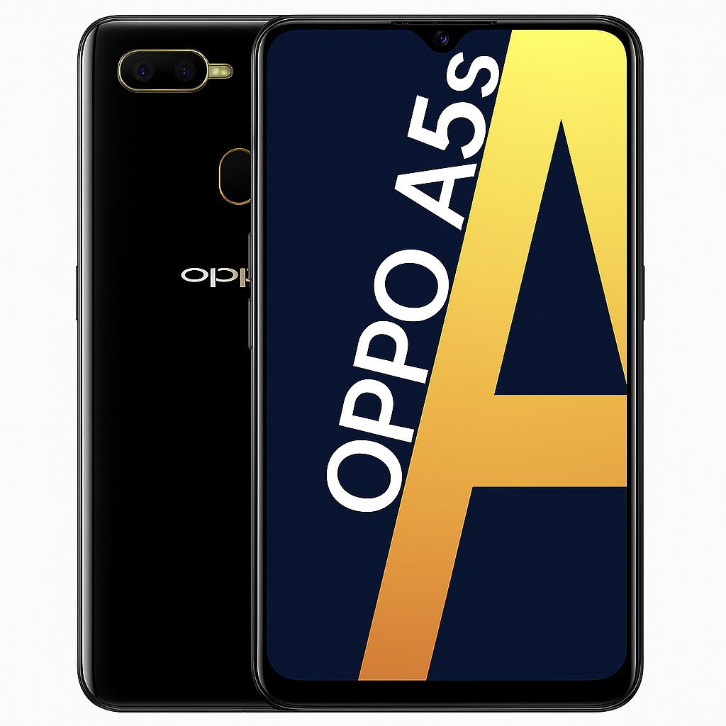 Refurbished OPPO A5s Smartphones 64GB+4GB 6.2 "13MP+8MP 4230mAh Dual SIM 4G phone face Fingerprint Unlock Refurbished Phone SmartPhones Mobile Phones Smart phone 4G Phone oppp phone