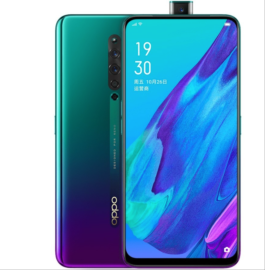 Refurbished OPPO Reno 2Z Smart phone 8GB+128GB Smartphone 6.5 inch Google version dual-SIM 4000mAh 48 million pixels  phone