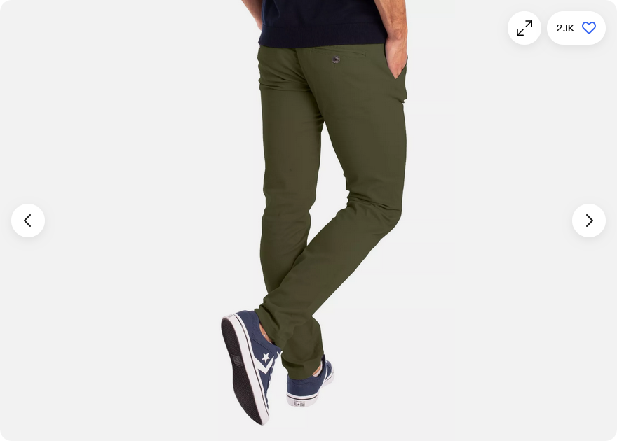 Jungle Green Soft Khaki Men's Trouser Slim Fit Casual- Non-Fading, Slight stretch, Long pants