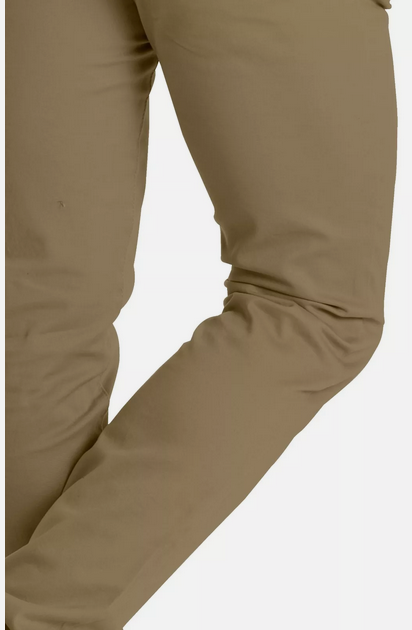 Brown & Light Brown Soft Khaki Men's Trouser Slim Fit Casual- Non-Fading, Slight stretch, Long pants