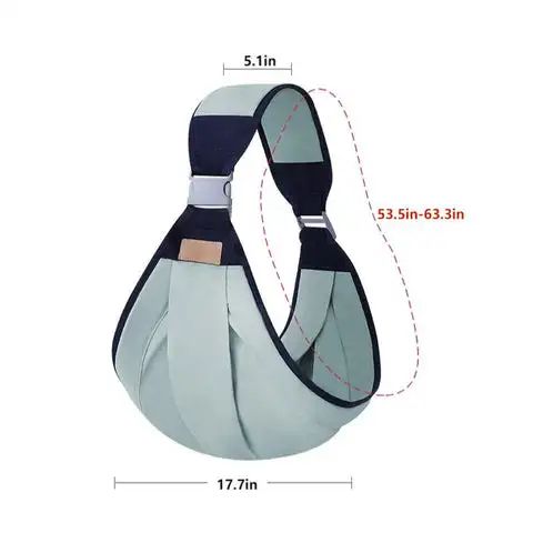 Lightweight Baby Carrier Wrap Multifunctional Baby Carrier Ring Sling for Baby Toddler Carrier Accessories Easy Carrying Artifact Ergonomic Comfortable