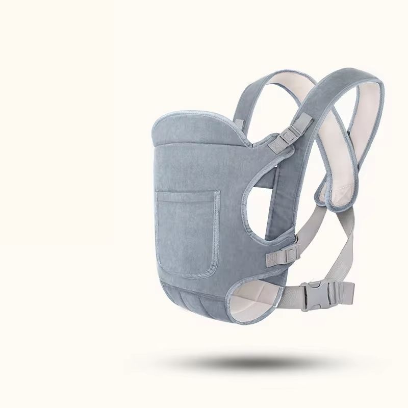 Multi-Functional Baby Carrier, Dual-Shoulder Infant Backpack, Front and Back Carrying Positions