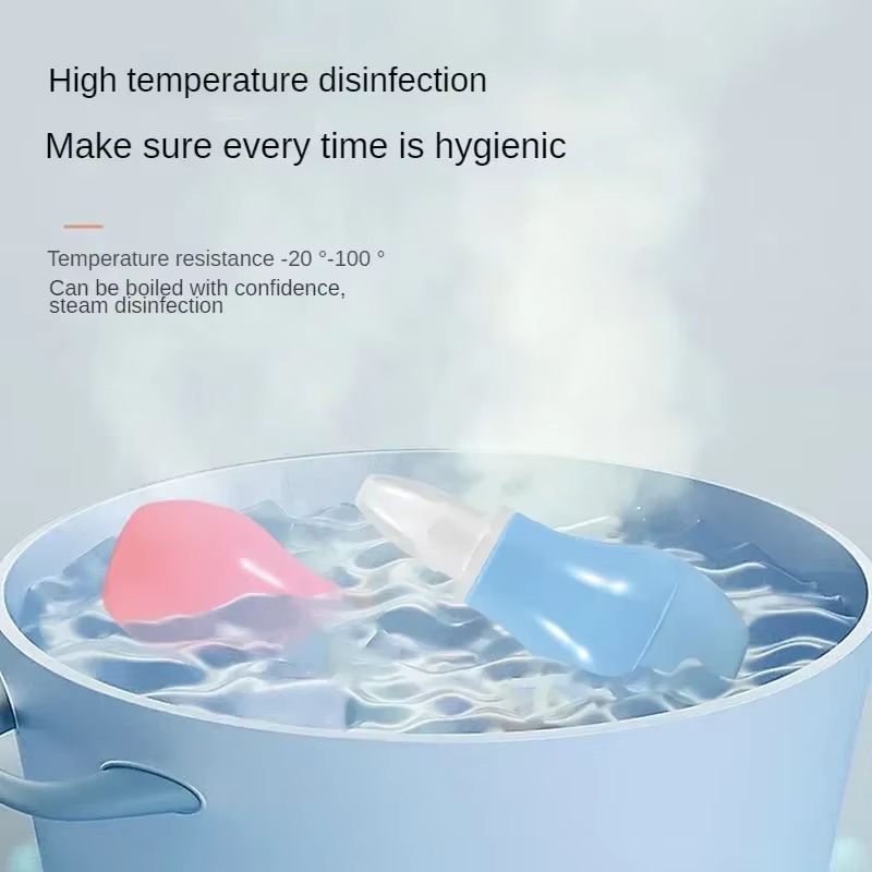 Simple Silicone Baby Nasal Aspirator Sucker Cleaner Nose Wash Anit Backflow Snot Cleaner New Baby Care Diagnostic-tool