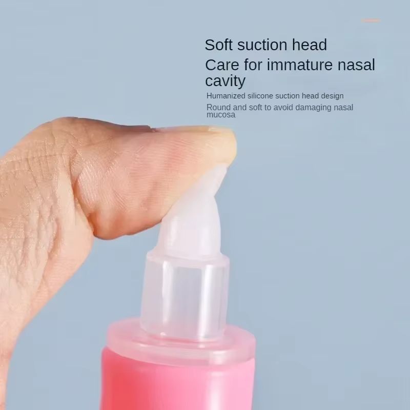 Simple Silicone Baby Nasal Aspirator Sucker Cleaner Nose Wash Anit Backflow Snot Cleaner New Baby Care Diagnostic-tool