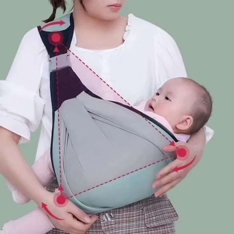 Lightweight Baby Carrier Wrap Multifunctional Baby Carrier Ring Sling for Baby Toddler Carrier Accessories Easy Carrying Artifact Ergonomic Comfortable