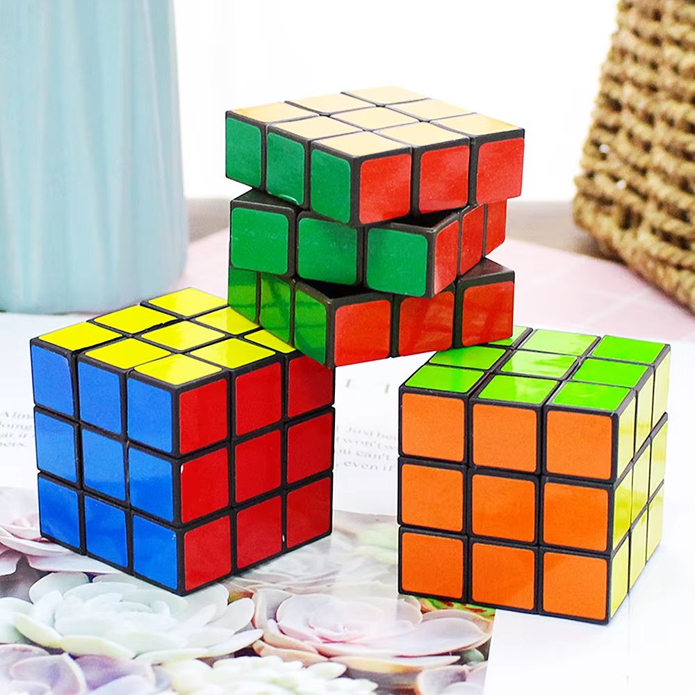 5.3cm Creative Magic Puzzle Cube Children Educational Toys Kindergarten Gift Kids Birthday Party Favors