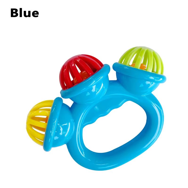 Baby Hand Rattle Ball Toys Newborn Grasping Hand Bell Sensory Toys Kids Safety Materials Toys for 0-36 Months Baby Children Gift