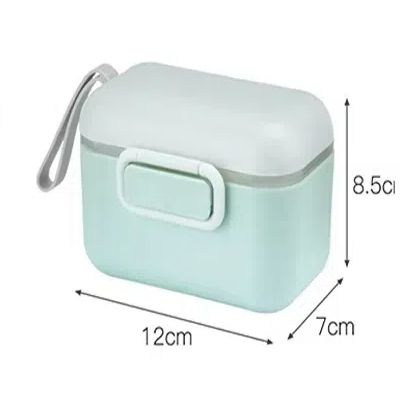 Baby Formula Dispenser with 400ml Milk Powder Storage Box Infant Essential Cereal Toddle Snacks Container for Travel