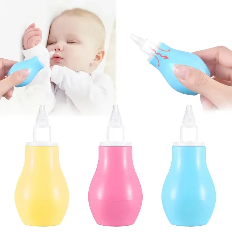 Simple Silicone Baby Nasal Aspirator Sucker Cleaner Nose Wash Anit Backflow Snot Cleaner New Baby Care Diagnostic-tool