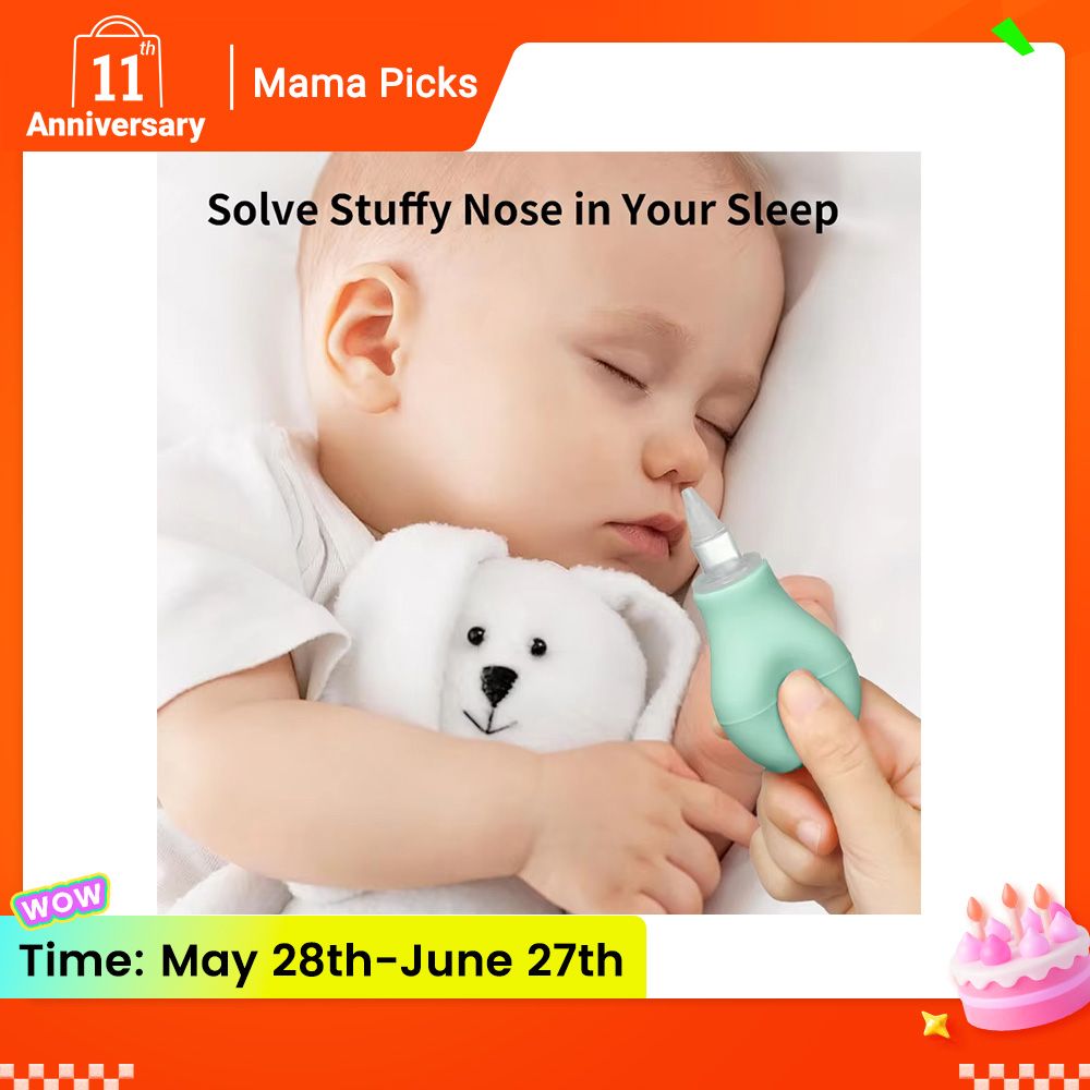 Simple Silicone Baby Nasal Aspirator Sucker Cleaner Nose Wash Anit Backflow Snot Cleaner New Baby Care Diagnostic-tool