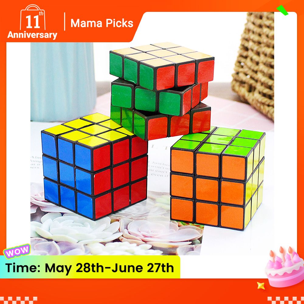 5.3cm Creative Magic Puzzle Cube Children Educational Toys Kindergarten Gift Kids Birthday Party Favors