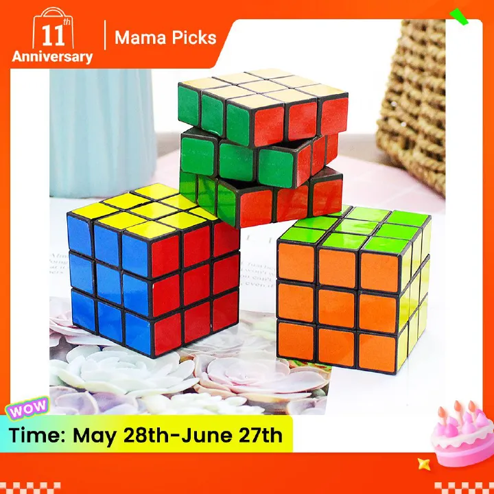 5.3cm Creative Magic Puzzle Cube Children Educational Toys Kindergarten Gift Kids Birthday Party Favors