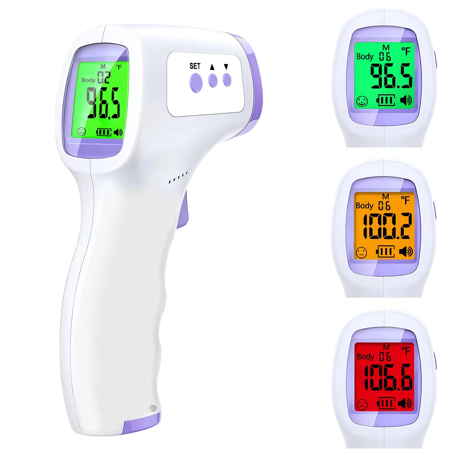 Digital Thermometer Household Temperature Measurement Medical Noncontact Infrared Laser Temperature Gun For Baby
