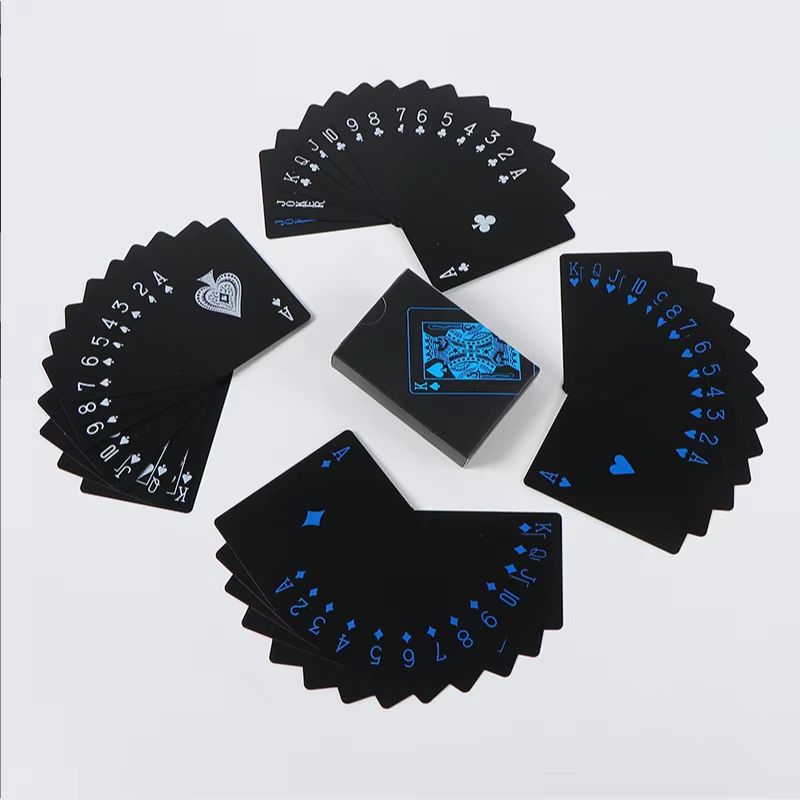 Waterproof PVC Illusionist Poker Cards Durable & Aesthetically Enhanced Design Perfect for Game Nights Parties Family Fun Creative Gift