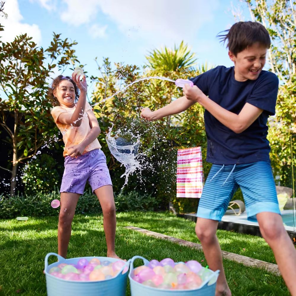 111pcs/bag Water Balloons Rapid Injection Funny Summer Outdoor Water Balloon Bombs For Kids and Adults Beach Water Fight Toys