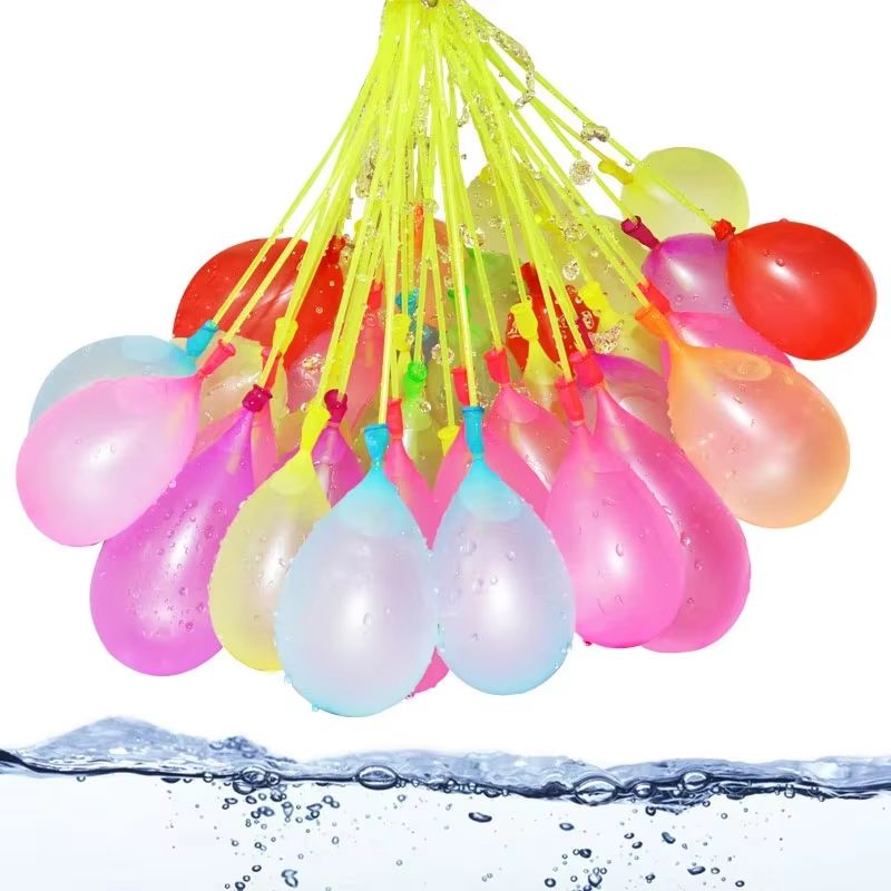 111pcs/bag Water Balloons Rapid Injection Funny Summer Outdoor Water Balloon Bombs For Kids and Adults Beach Water Fight Toys