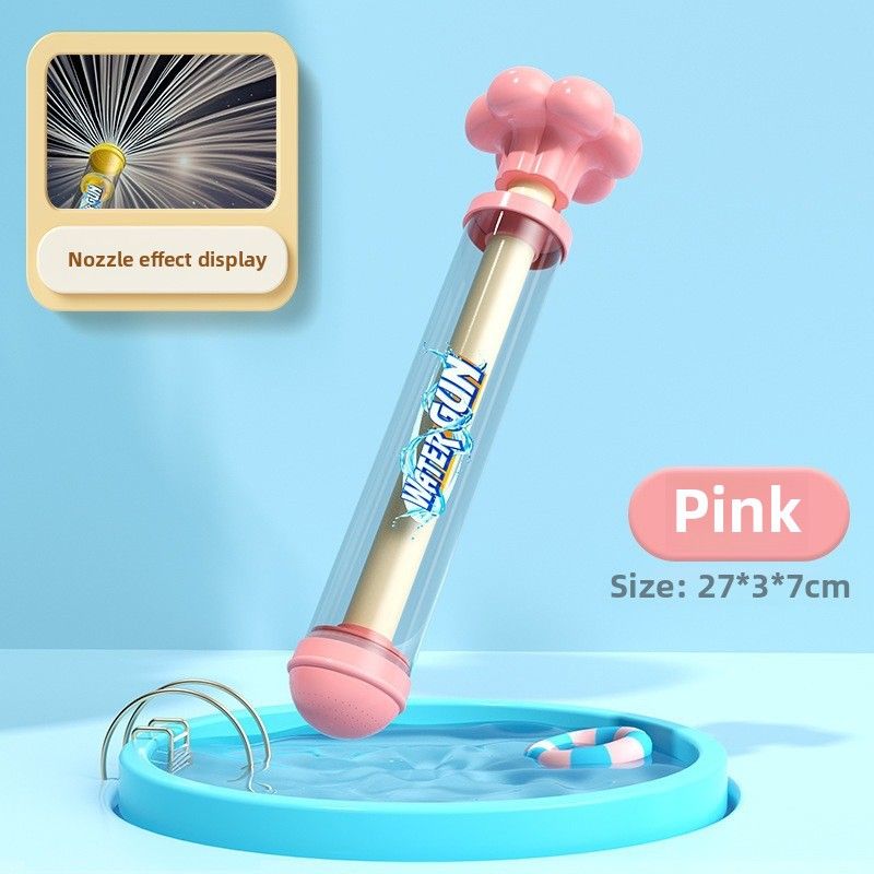 Fireworks Spray Water Pull-Back Water Gun Outdoor Splash Games for Pool Lawn Activities Kids Summer Interactive Water Spray Toys Beach Gift