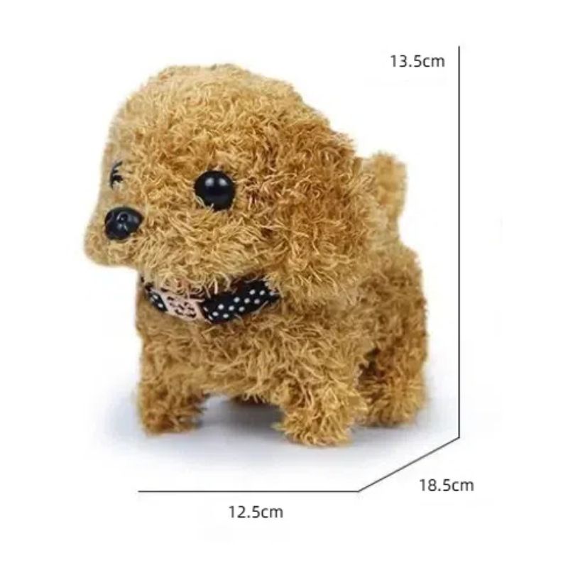 Baby Toy Dogs That Walks and Barks Tail Wagging Plush Interactive Electronic Pets Puppy Montessori Toys for Toddlers Kids Gift