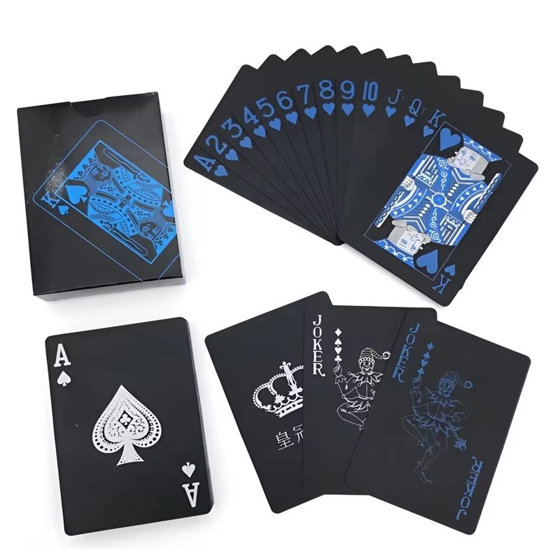 Waterproof PVC Illusionist Poker Cards Durable & Aesthetically Enhanced Design Perfect for Game Nights Parties Family Fun Creative Gift