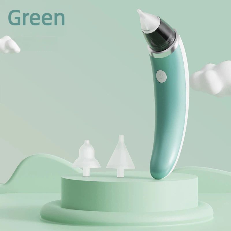 Smart Electric Baby Nasal Aspirator Absorber Equipment Silent Utensils Obstruction Rhinitis Cleaner New Born Items Care Tools Silicone Adjustable Health Safety Convenient Low Noise Rechargeable