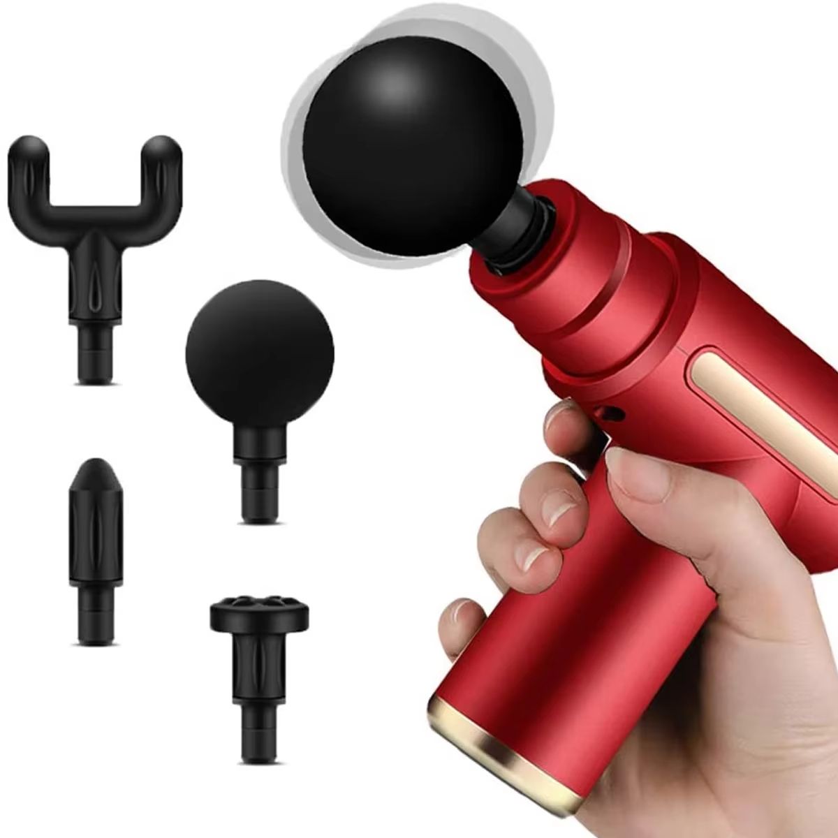 Portable Mini Wireless Muscle Massage Gun Compact Fascia Gun Silent Muscle Relaxation Vibration Massage Fitness Device
