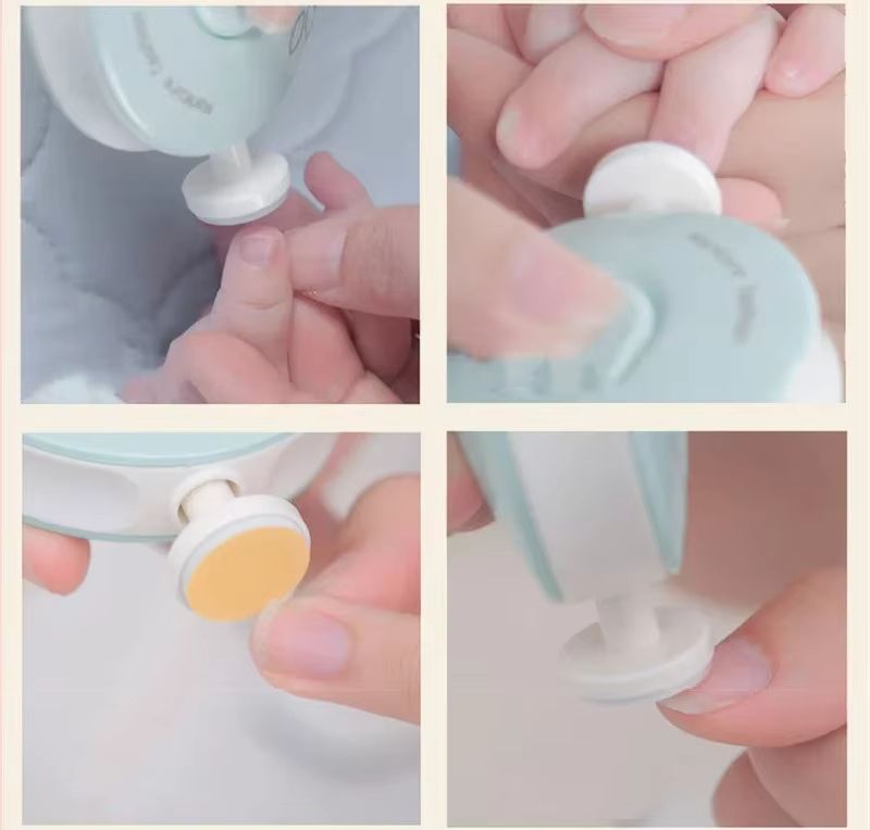Baby Electric Nail Clippers Children's Nail Polishing Tools Baby Manicure Scissors Baby Hygiene Kits Newborn Nail Clippers