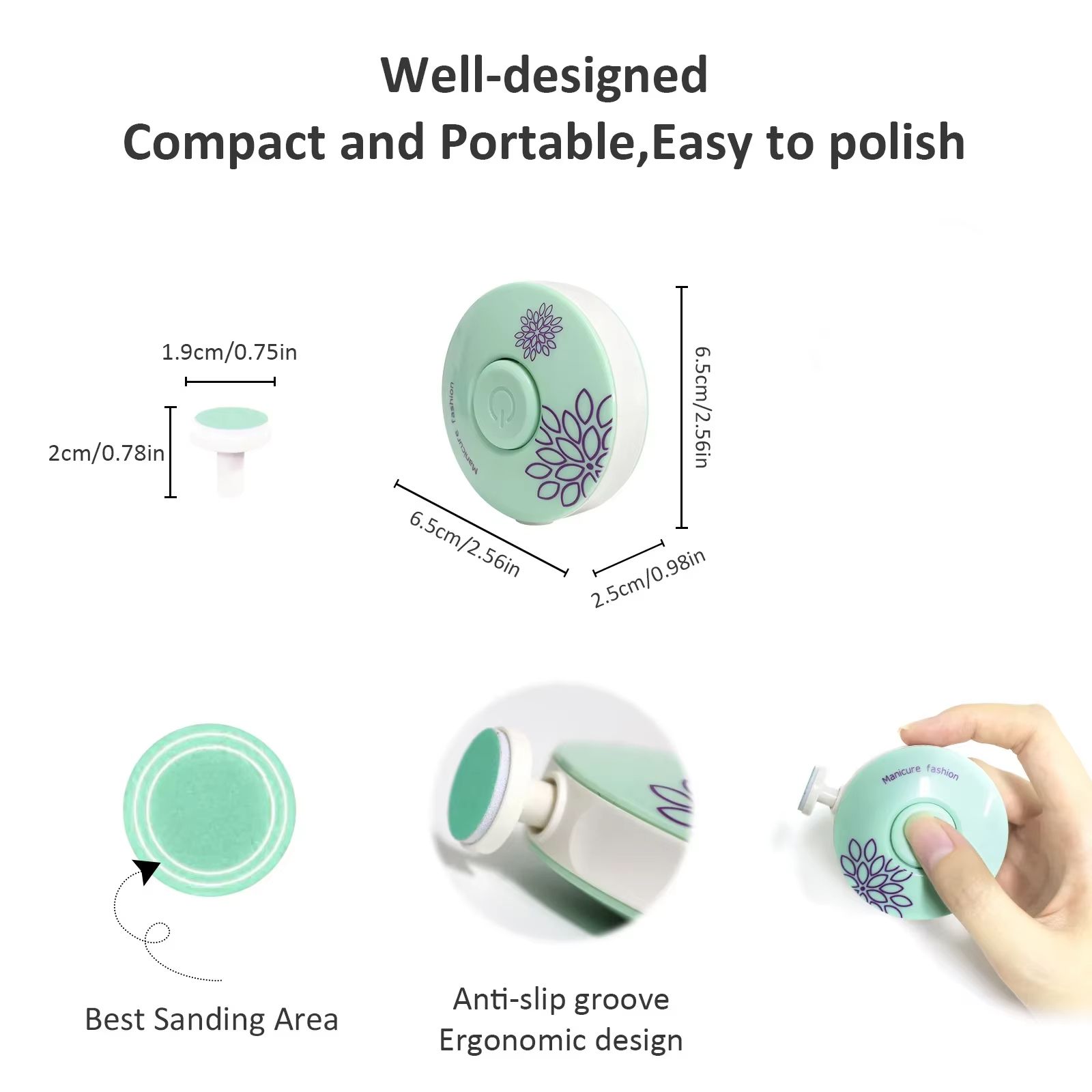 Baby Electric Nail Clippers Children's Nail Polishing Tools Baby Manicure Scissors Baby Hygiene Kits Newborn Nail Clippers