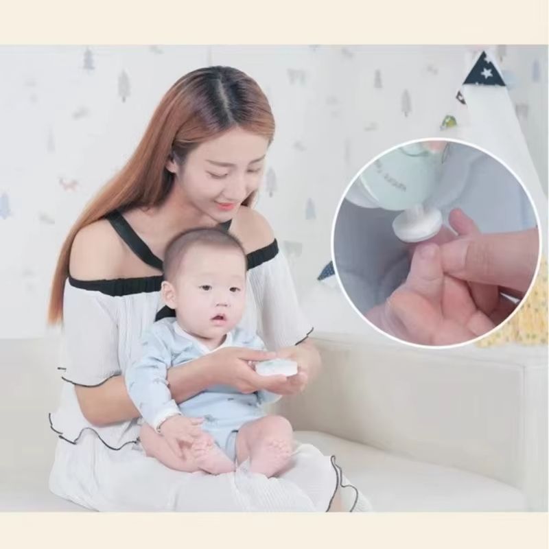 Baby Electric Nail Clippers Children's Nail Polishing Tools Baby Manicure Scissors Baby Hygiene Kits Newborn Nail Clippers