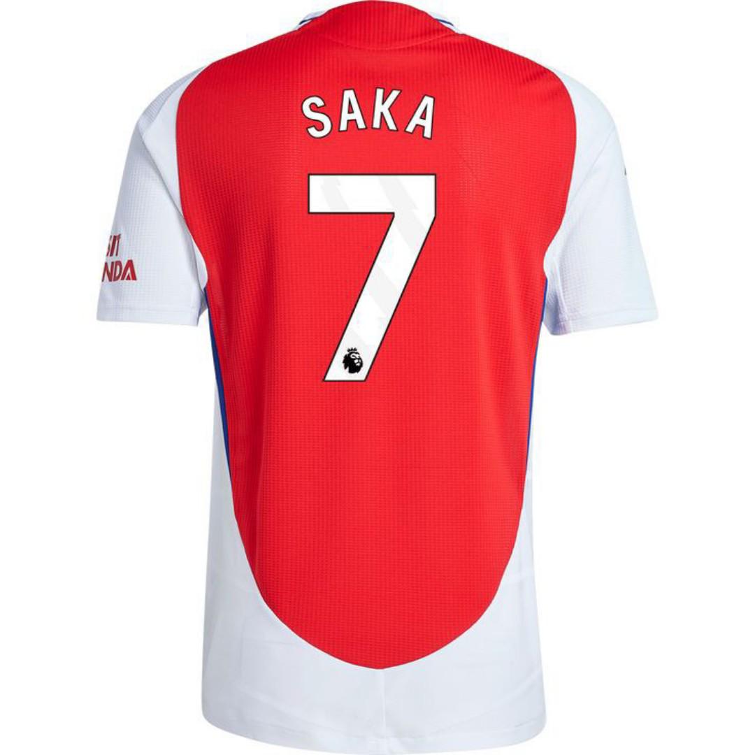 Custom/branded authentic/original bukayo saka home and away jersey/kit arsenal