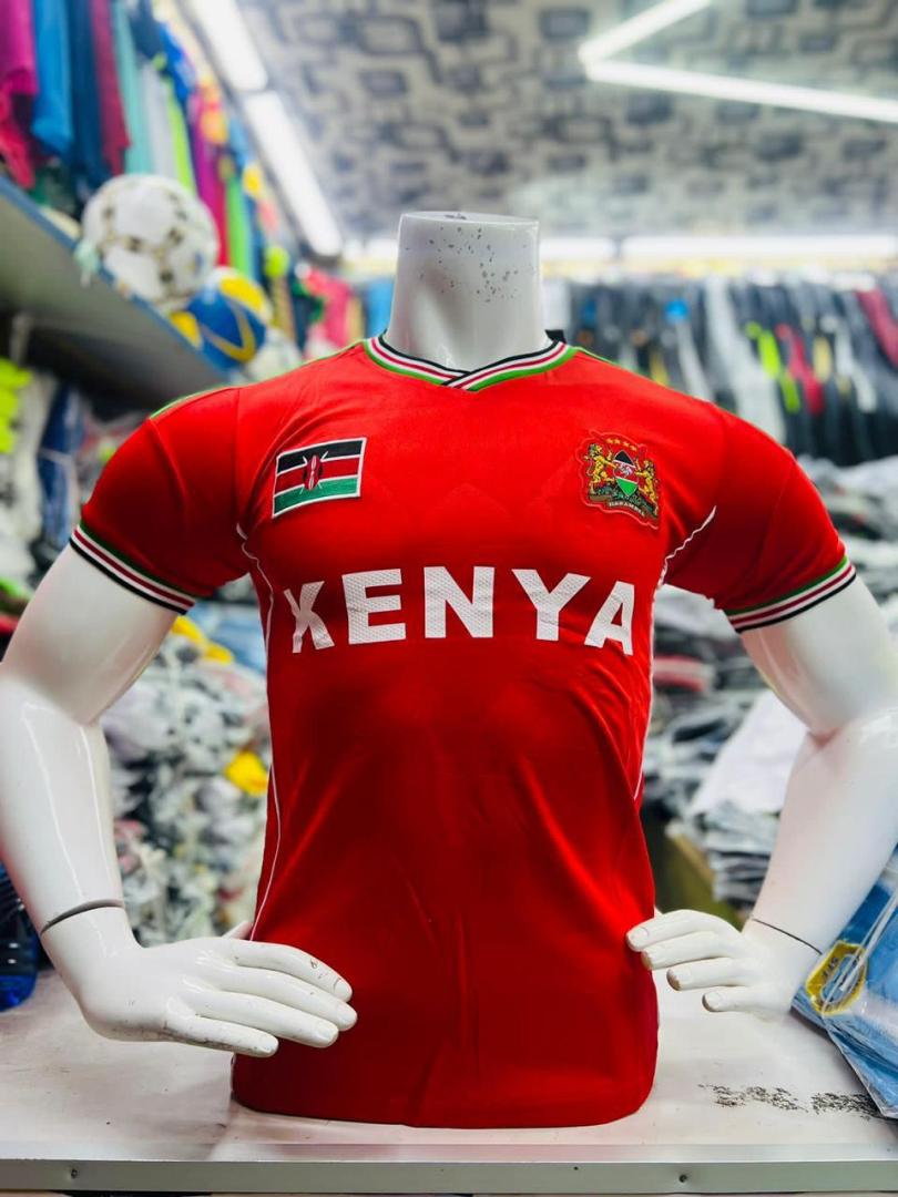 Kenya harambee stars national team jersey