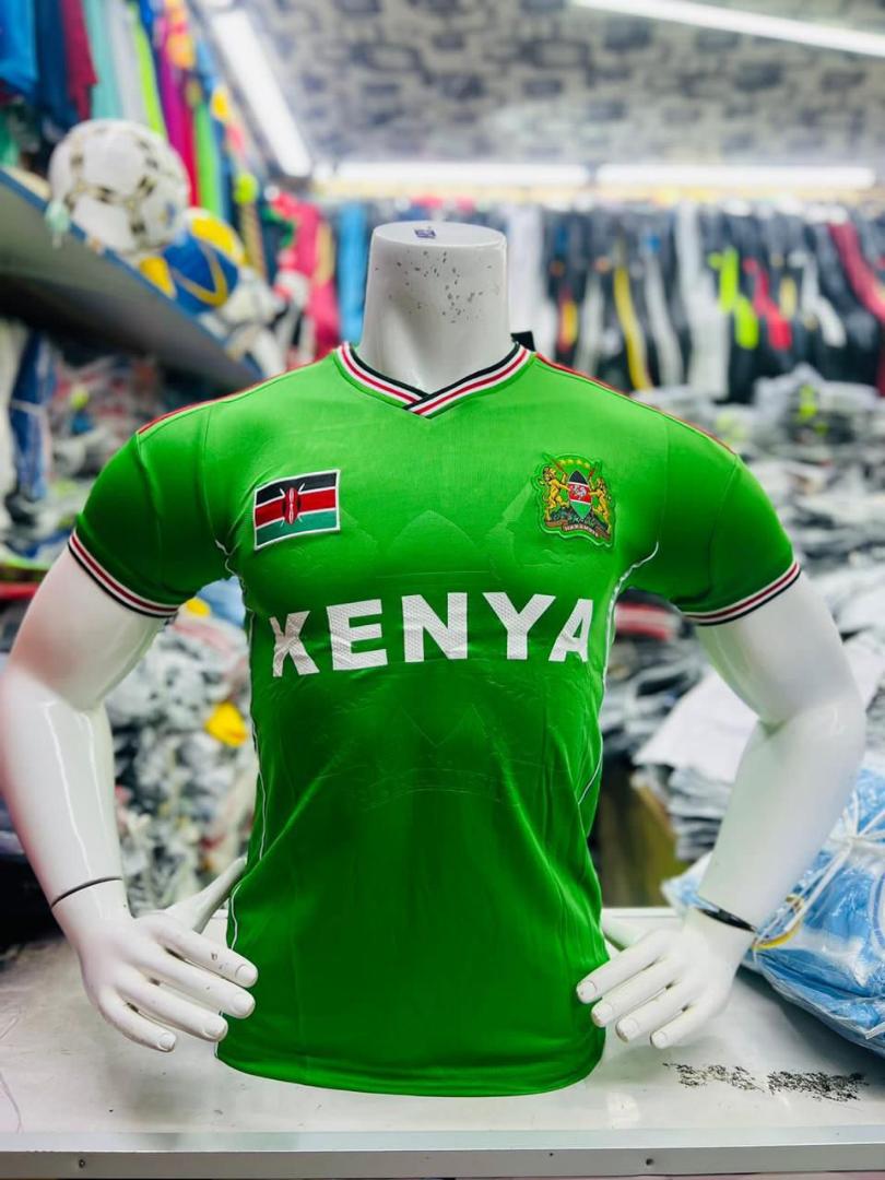 Kenya harambee stars national team jersey