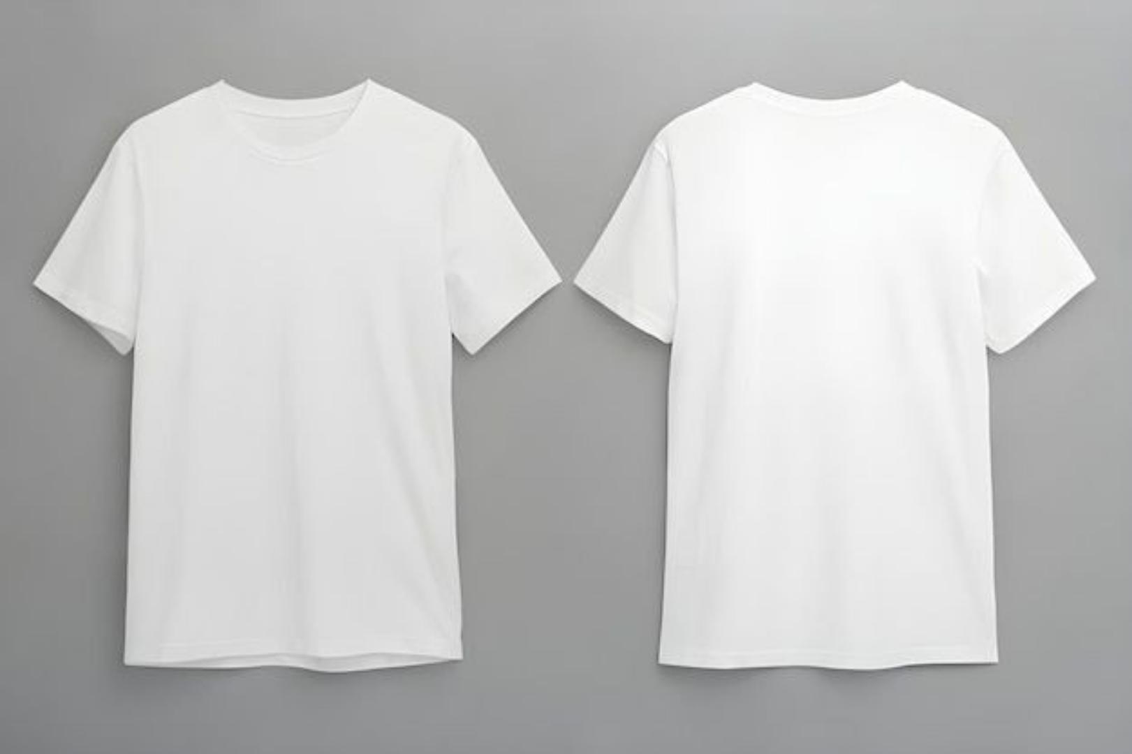 White tshirt plain