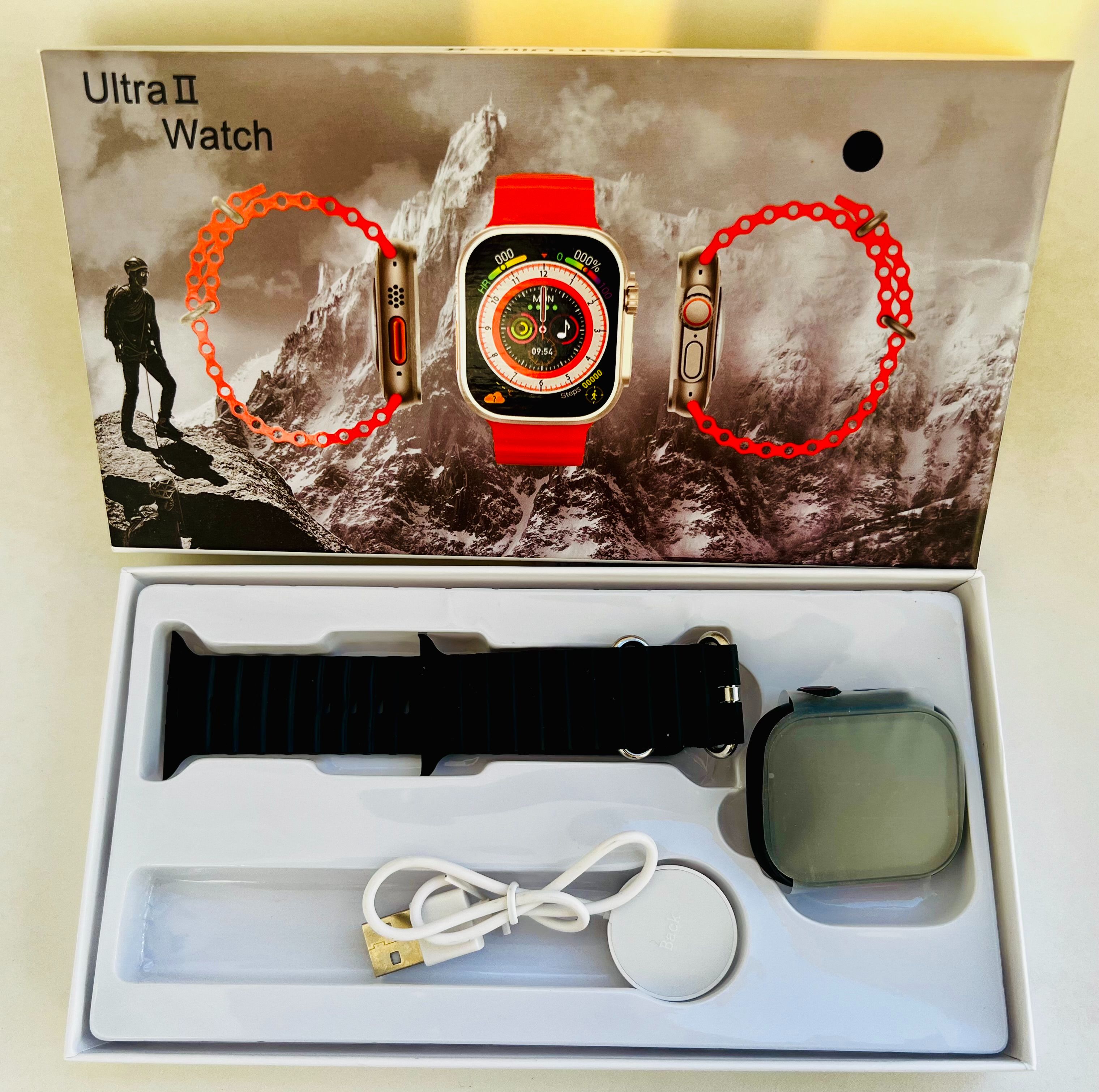 Ultra II Smartwatch 49mm Smart Watch With Rugged Titanium Case