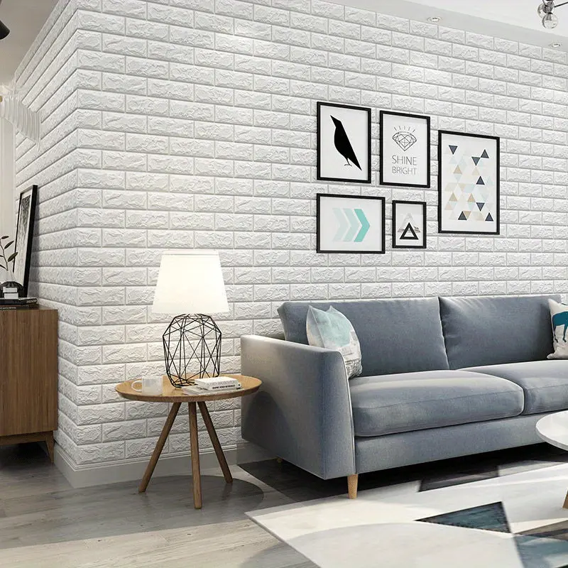 10pcs, 38.0cm*35.0cm, 3D Wall Stickers, Self-Adhesive, Suitable for Living Room, Bedroom, Dormitory, Kitchen Wall Decoration, Home Decoration Wallpaper