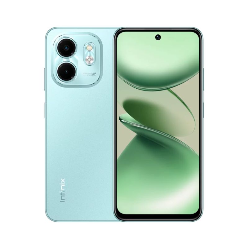 Black Friday Special Infinix SMART 9 128GB + 8(4+4)GB 6.7" Display Dual Sim 4G Network IP54 Dust and Water 5000Mah Battery Capacity Type-C Charging 13MP Dual Camera Fingerprint Lock Smart Phones