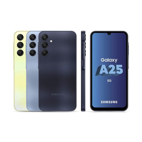 Black Friday Special Brand New Samsung Galaxy A25 5G 256GB+8GB 120Hz 6.5" AMOLED 50MP Triple Camera Android 14 5000mAh 25W Type-C Smart Phones Fingerprint Unlock