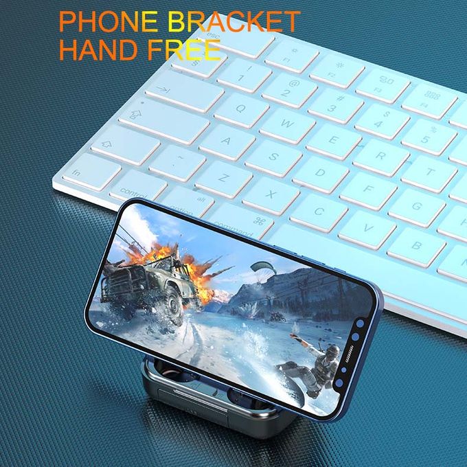 Oraimo Wireless Earbuds Bluetooth Earphone With Powerbank, Mic Headset