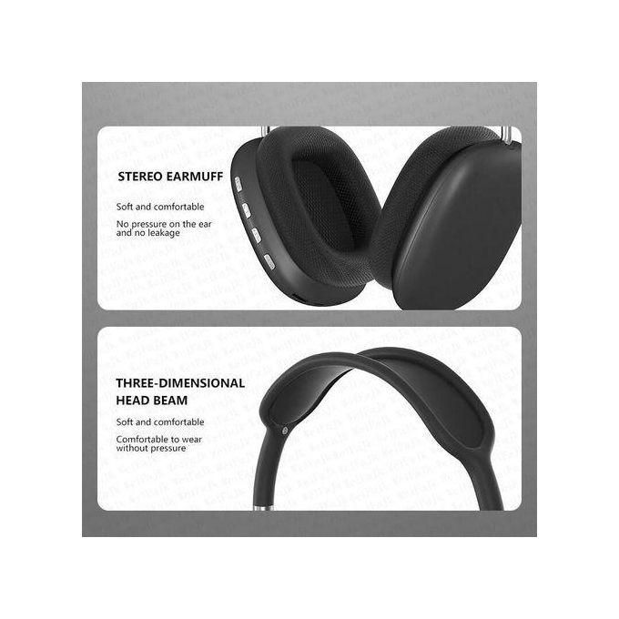 Jbl Wireless Bluetooth Headphones With Microphone Noise Canceling Earbuds Gaming Headset Stereo HiFi Earphones