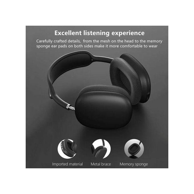 Jbl Wireless Bluetooth Headphones With Microphone Noise Canceling Earbuds Gaming Headset Stereo HiFi Earphones