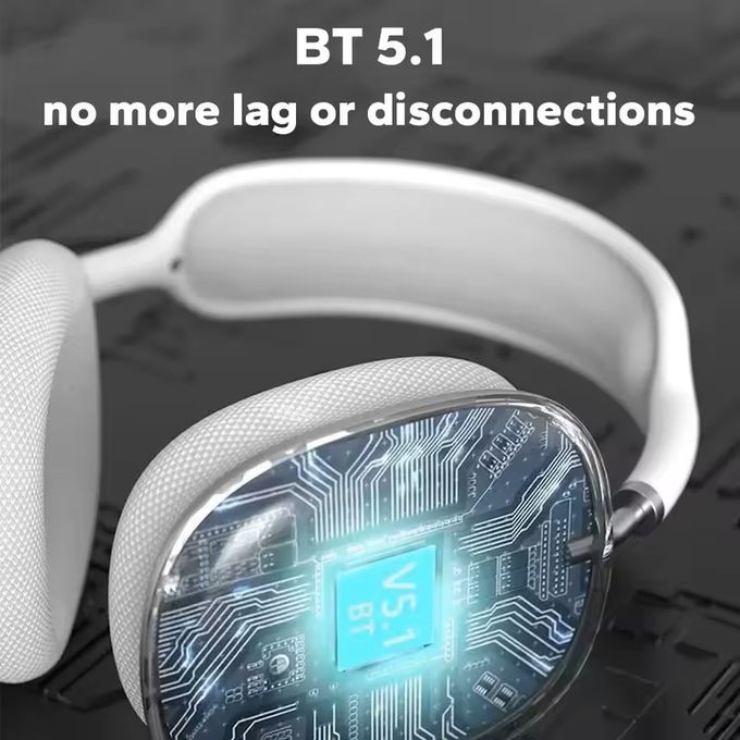 P9 Plus Case New P9Air MAX Wireless Bluetooth Headphones Noise Cancelling Mic Pods Over Ear Sports Gaming Headphones