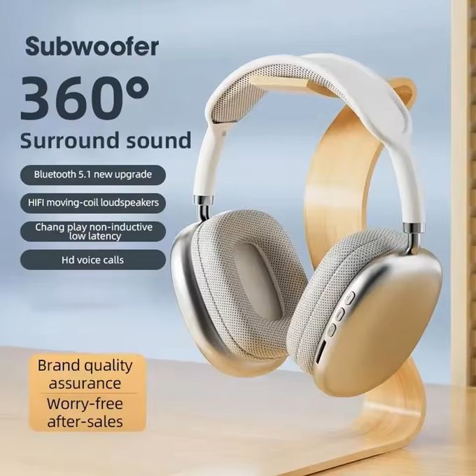 P9 Plus Case New P9Air MAX Wireless Bluetooth Headphones Noise Cancelling Mic Pods Over Ear Sports Gaming Headphones
