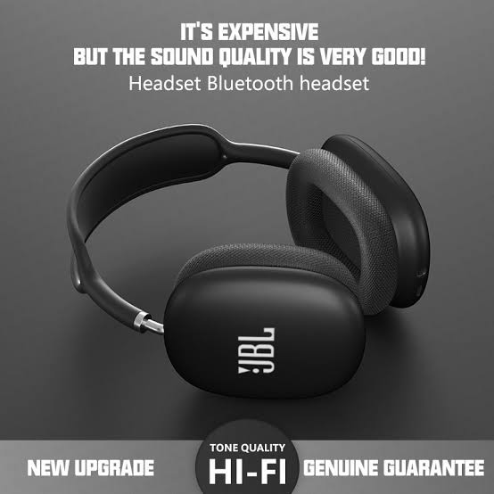 Jbl Wireless Bluetooth Headphones With Microphone Noise Canceling Earbuds Gaming Headset Stereo HiFi Earphones