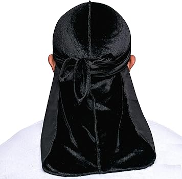 Velvet Fashion Black Velvet Durag Best Fashion