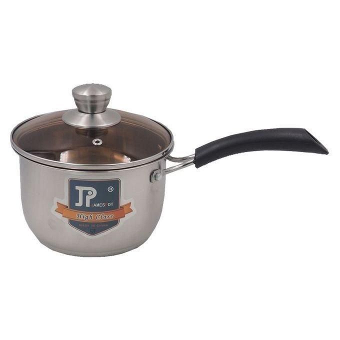 Jamespot 10PCS Stainless steel Pot Set -5pcs pots +5pcs lids- Cookware Set Cooking Pots Sufuria Size 16/18/20/22/24cm