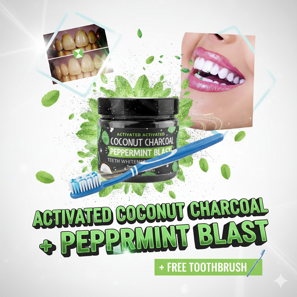 Teeth Brightening Powder Teeth White Stains Remover Plaque Remover Clean your breath -50g