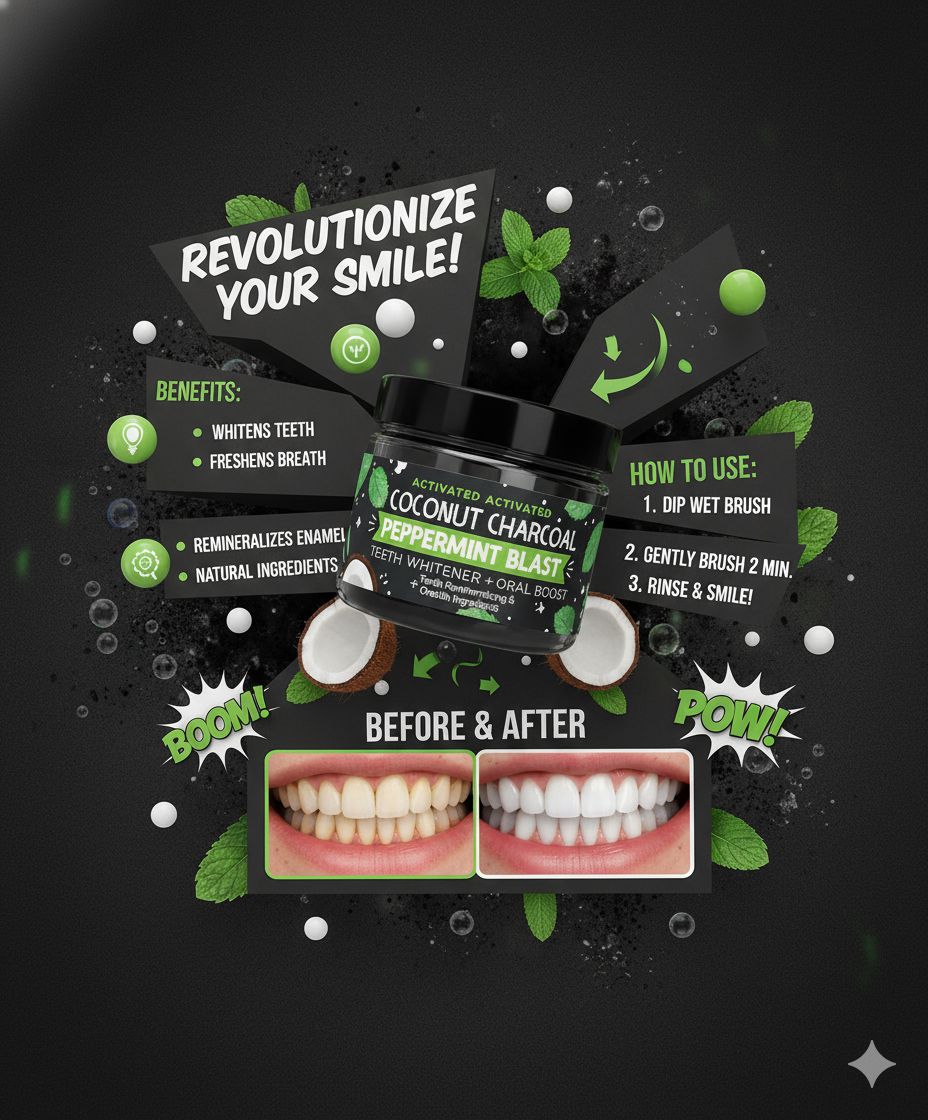 Teeth Brightening Powder Teeth White Stains Remover Plaque Remover Clean your breath -50g